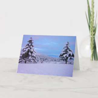 Tarjeta Crepúsculo del solsticio de Cynthia Wenslow