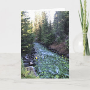 Tarjeta Crescent Creek, Crescent Lake, Oregon