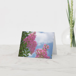 Tarjeta Crespón Myrtle Notecard