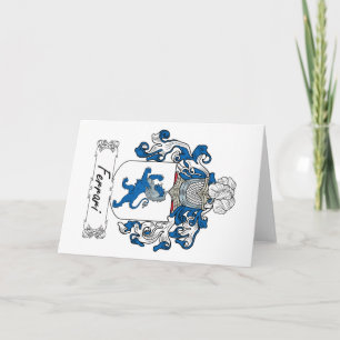 Tarjeta Crest familiar Ferrari