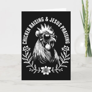 Tarjeta Crianza de pollos y alabanza a Jesús divertido Gif