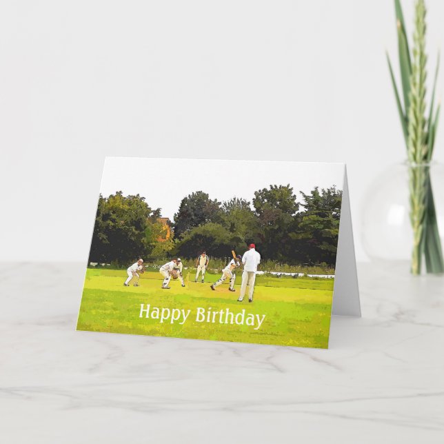TARJETA CRICKET (Anverso)