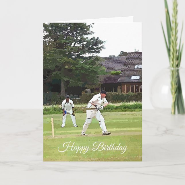 TARJETA CRICKET (Anverso)
