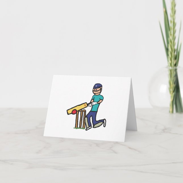 Tarjeta Críquet (Anverso)