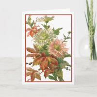 Crisantemo de cumpleaños Bella Artes de otoño