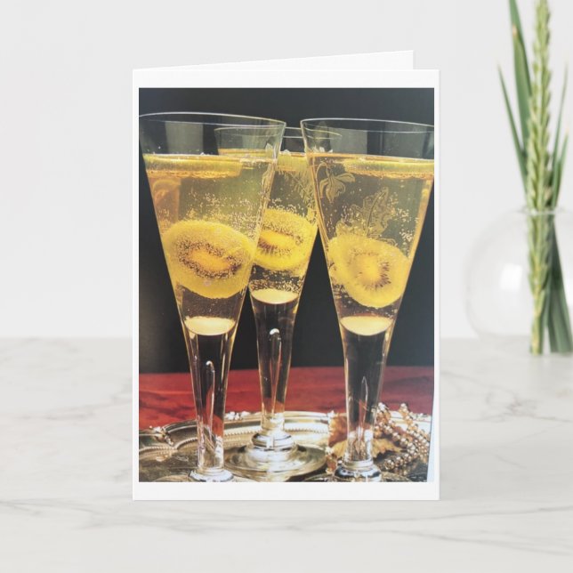 TARJETA *CRISTAMAS* Y *FELICITACIONES* PARA USTED (Anverso)