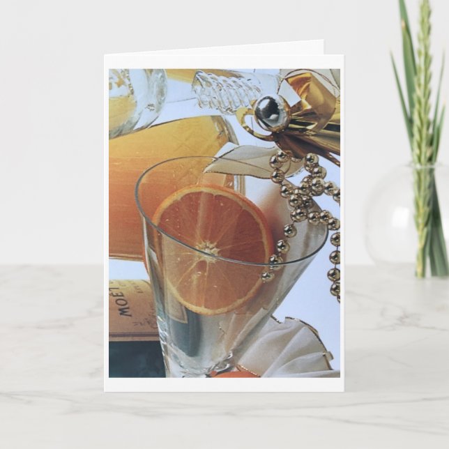 TARJETA *CRISTAMAS* Y *FELICITACIONES* PARA USTED (Anverso)