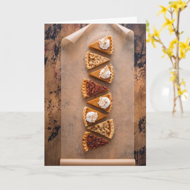 Tarjeta cristiana de Acción de Gracias (flor amarilla)