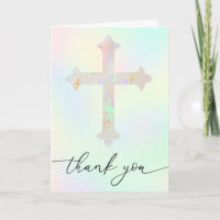 tarjeta cristiana de agradecimiento religiosa