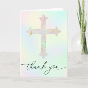 tarjeta cristiana de agradecimiento religiosa