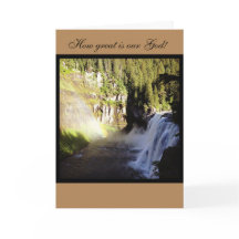 Tarjeta cristiana de aliento