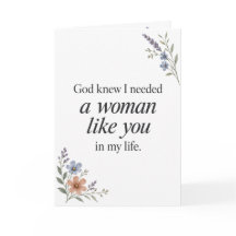 Tarjeta Cristiana de Amistad Dios Sabía que te Nec