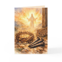 Tarjeta cristiana de Pascua