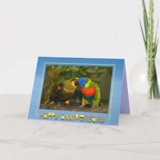 Tarjeta cristiana del aniversario