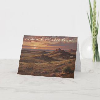 Tarjeta Cristiana del Día de la Expiación