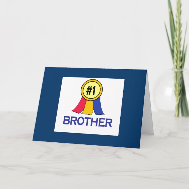 Tarjeta cristiana del Día de los Padres Hermanos (Anverso)