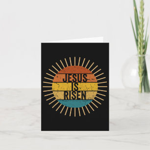 Tarjeta Cristiano De Pascua Es Hombres De Resurrección Del
