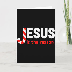 Tarjeta Cristiano Jesús Es La Razón De La Temporada Chris