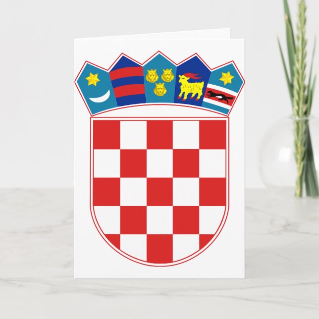 TARJETA CROATIA (Anverso)