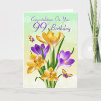 Crocus Amarillo Y Morado