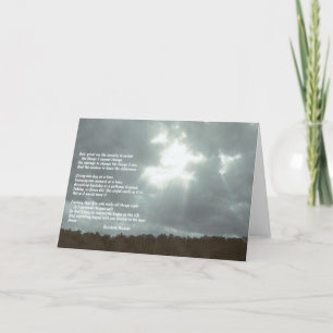 Tarjeta CROMATOGRAFÍA GASEOSA total de la serenidad