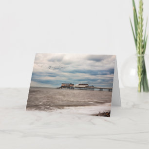 Tarjeta Cromer Beach, Norfolk Norte, Inglaterra
