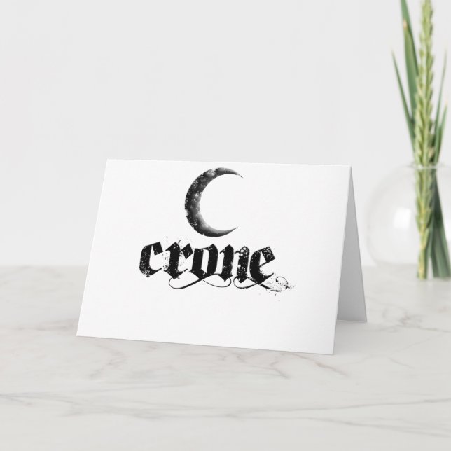 Tarjeta crone (Anverso)