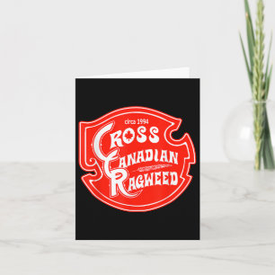 Tarjeta Cross Canadian Ragweed