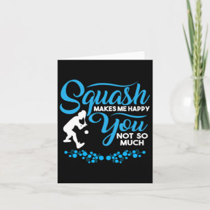 Tarjeta Crossminton Racquetball Speed Badminton Player Squ