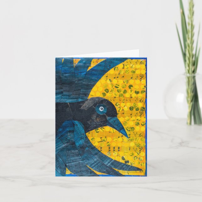 Tarjeta Crow musical (Anverso)