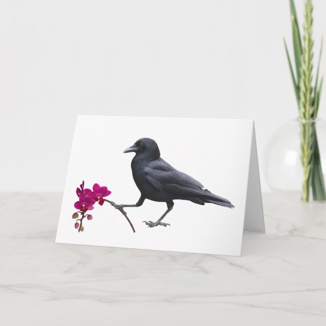 Tarjeta Crow Orchid Card (Anverso)