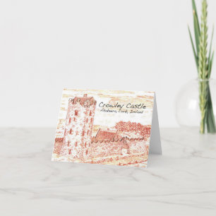 Tarjeta Crowley Castle Notecard