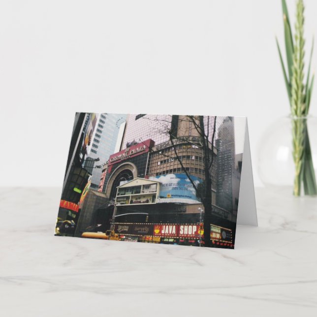 Tarjeta "Crowne Plaza Hotel", mejor carta (Anverso)