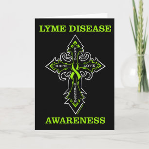 Tarjeta Cruce/Conciencia... Enfermedad de Lyme.
