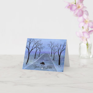 Tarjeta Cruce de tortugas