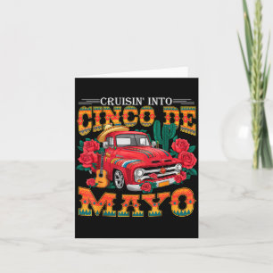 Tarjeta Crucero Cinco De Mayo México Fiesta Mexicana Cinco