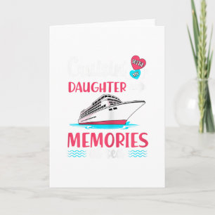 Tarjeta Crucero Con Mi Hija Recuerdos En El Mar Madre Cr