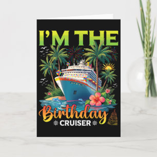 Tarjeta Crucero de Cumpleaños de Coincidencia Familiar Soy