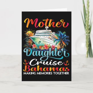 Tarjeta Crucero de madre e hija Hamas 2025 Mamá Hija