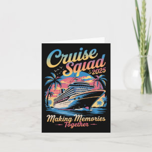 Tarjeta Crucero en Familia 2025 Crucero Familiar Coinciden