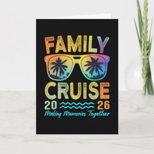 Tarjeta Crucero Familiar 2025 Grupo Coincidente Barco de C