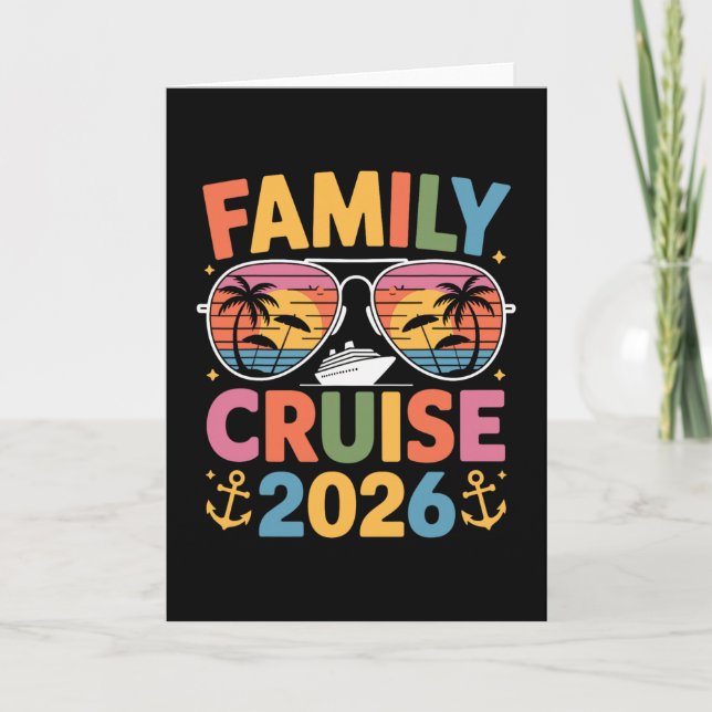 Tarjeta Crucero Familiar 2026 2  (Anverso)