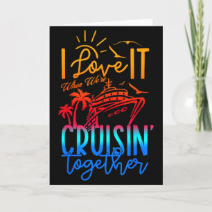 Tarjeta Crucero Familiar 2026 Me Encanta Cuando Estamos Cr