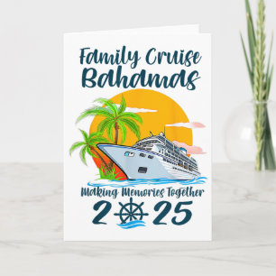 Tarjeta Crucero Familiar Hamas Vacaciones 2025 Creando Rec