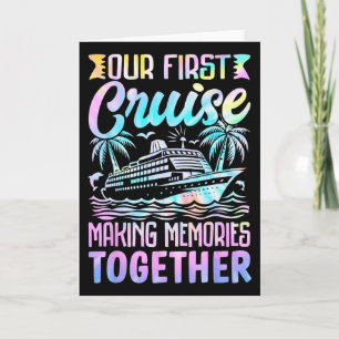 Tarjeta Crucero familiar: nuestro primer crucero creando r