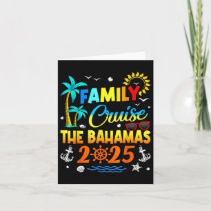 Tarjeta Crucero Familiar por Las Bahamas Verano 2025 Vacac