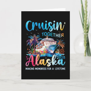 Tarjeta Crucero por Alaska 2025 Vacaciones de crucero fami