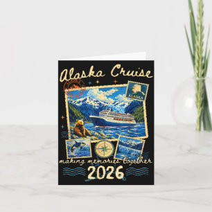 Tarjeta Crucero por Alaska Creando Recuerdos Juntos 2026 F