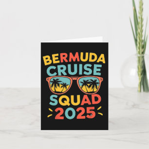 Tarjeta Crucero por Bermudas Vacaciones 2025 Viaje Familia