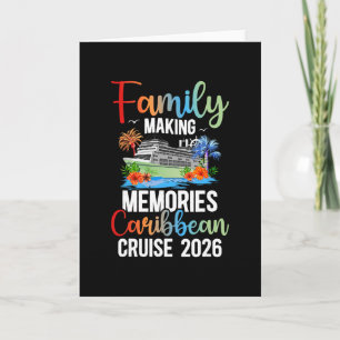 Tarjeta Crucero por el Caribe Creando Recuerdos 2026 Cruce